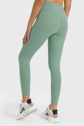 Leggings de yoga taille haute longueur cheville